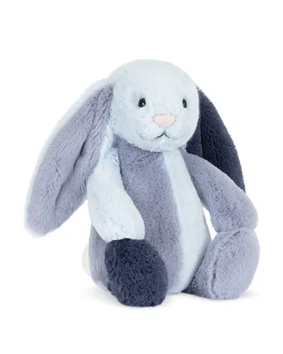Jellycat Puddlesea Bunny Original Patchwork Plush - Ages 12m+ In Gray