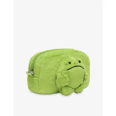 Jellycat Kids' Ricky Rain Frog Soft Pouch 19cm