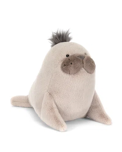Jellycat Roarwell Sea Lion Plush - Ages 12m+ In Brown