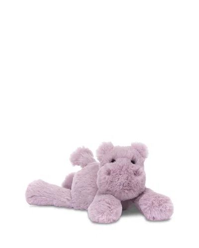 Jellycat Smudge Hippo Tiny Stuffie In Pink