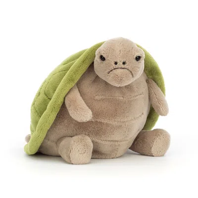 Jellycat Kids' 'timmy Turtle' Soft Toy In Brown