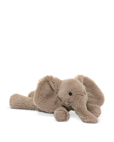 Jellycat Tiny Smudge Elephant Plush - Age 0+ In Brown