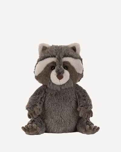 Jellycat Trixiwoo Raccoon Plush Toy In Brown