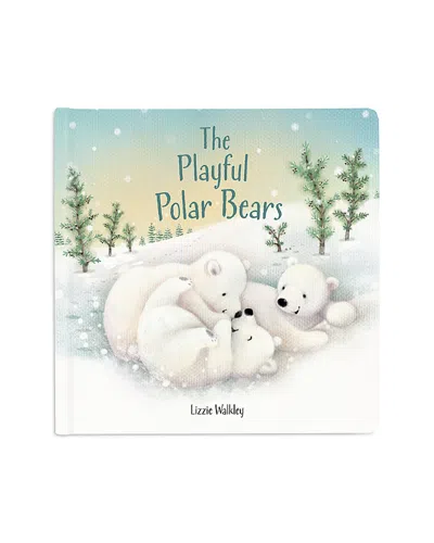 Jellycat Unisex The Playful Polar Bears Book - Age 0+ In Multi