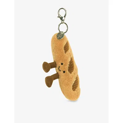 Jellycat Womens  Amuseables Baguette Soft Bag Charm 15cm