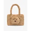 Jellycat Womens  Bartholomew Bear Soft Woven Tote Bag 24cm