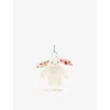 Jellycat Womens Blossom Bunny 'berry' Bag Charm 18cm