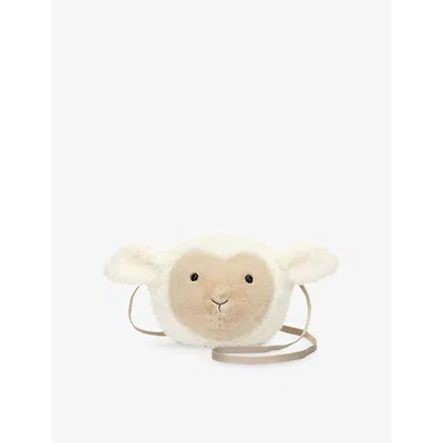 Jellycat Womens Little Lamb Bag 19cm In Animal Print