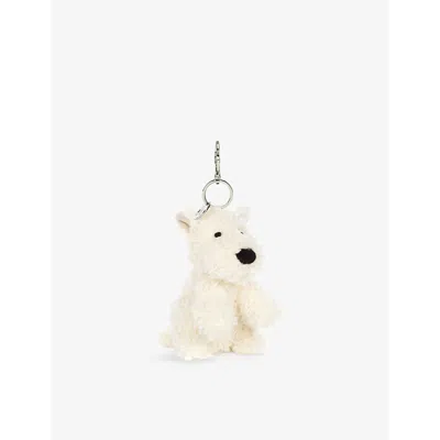 Jellycat Womens Multi Munro Scot Dog Soft Bag Charm