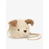 Jellycat Womens  Little Pup Woven Cross-body Bag