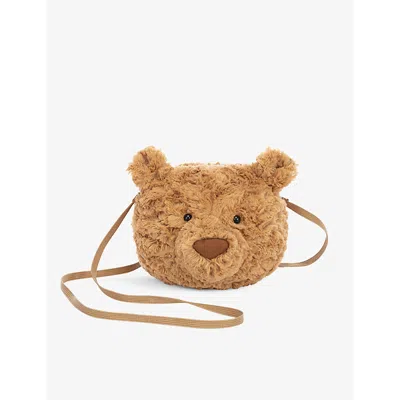 Jellycat Womens Multi Bartholomew Bear Woven Cross-body Kids' Bag
