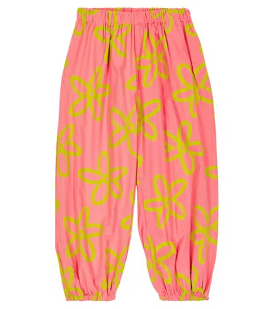 Jellymallow Kids' Bedruckte Hose Aladdin Aus Baumwolle In Pink