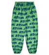 Jellymallow Bedruckte Hose Aladdin Aus Baumwolle In Green