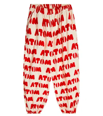 Jellymallow Kids' Bedruckte Hose Aladdin Aus Baumwolle In Ivory