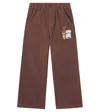Jellymallow Animal Friends Cotton Corduroy Pants In Brown