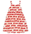Jellymallow Atom Printed Dress In Ivory