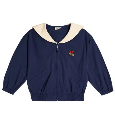 Jellymallow Kids' Jacke Cerise Aus Baumwolle In Navy