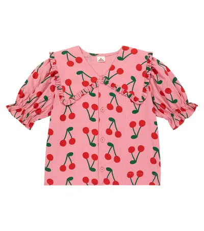 Jellymallow Kids' Hemd Cerise Aus Baumwolle In Pink