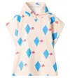 Jellymallow Diamond Bird Printed Terry Poncho