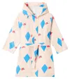 Jellymallow Diamond Bird Printed Terry Robe