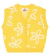 Jellymallow Bedruckter Pullunder Aus Baumwolle In Yellow