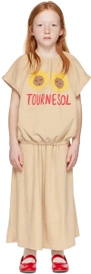 Jellymallow Set Of 2 Tournesol T-shirt And Skirt In Beige