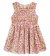 Jellymallow Leopard-print Faux Fur Dress In Neutral