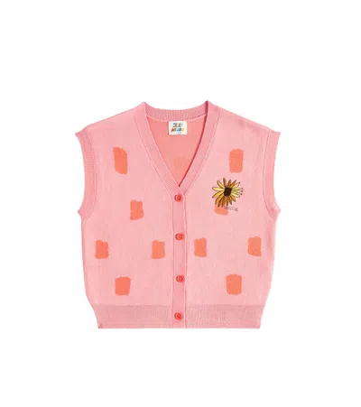 Jellymallow Kids' Lion Vest In Pink