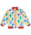 Jellymallow Magique Bomber Jacket In Grey