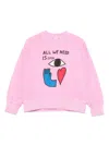 Jellymallow Object Sweatshirt In Pink