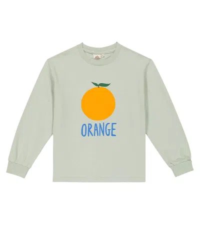 Jellymallow Kids' Bedrucktes Longsleeve In Mint