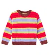 Jellymallow Striped Sweater In Red