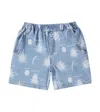 Jellymallow The Star Denim Shorts In Blue