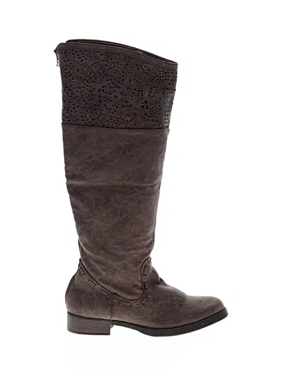 Pre-owned Jellypop Boots In Brown