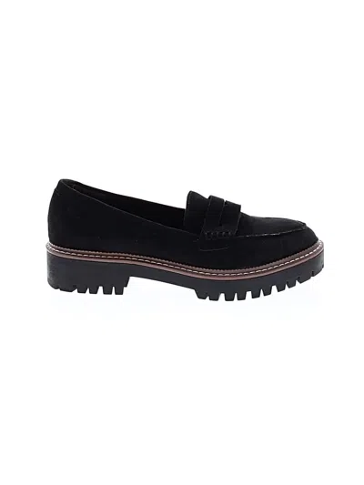Pre-owned Jellypop Flats In Black
