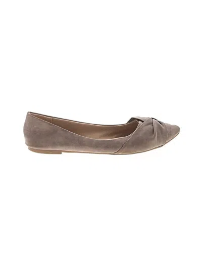 Pre-owned Jellypop Flats In Gray