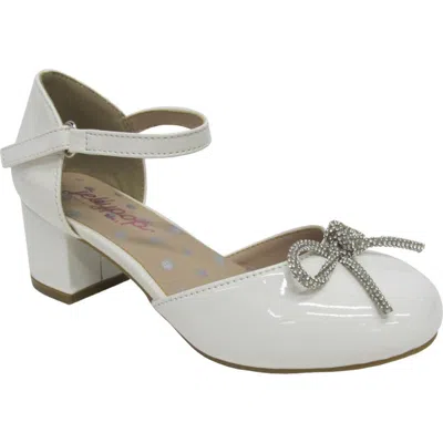 Jellypop Kids' Audrina Bow Pump In White