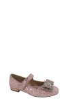 Jellypop Kids' Dalton Glitter Mary Jane Flat In Pink