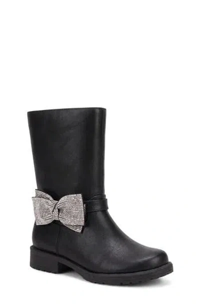 Jellypop Kids' Galloway Faux Leather Tall Boot In Black
