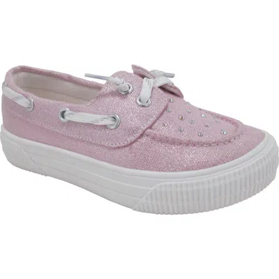 Jellypop Kids' Jessa Boat Sneaker In Pink