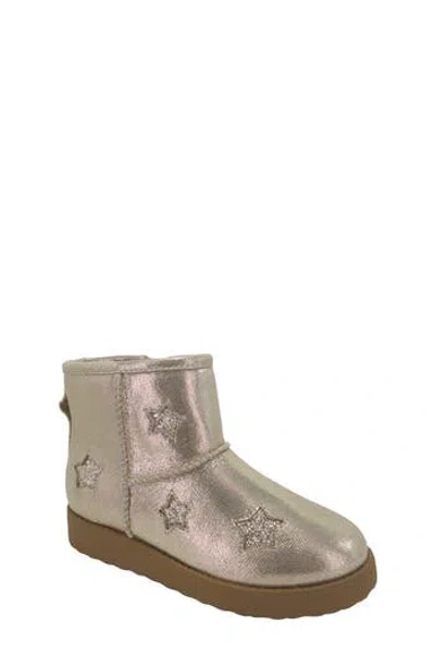 Jellypop Kids' Zane Star Bootie In Light Gold