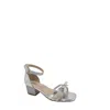 Jellypop Kids' Zendah Metallic Block Heel Sandal