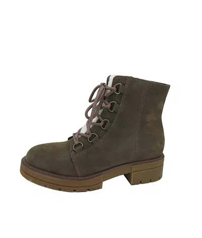 Jellypop Women's Chatsworth Ankle Boots In Olive Multi