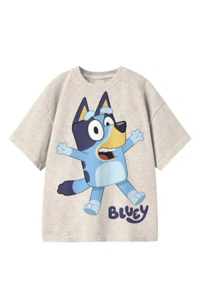 Jem Kids' Disney Bluey For Real Life Graphic T-shirt In Gray