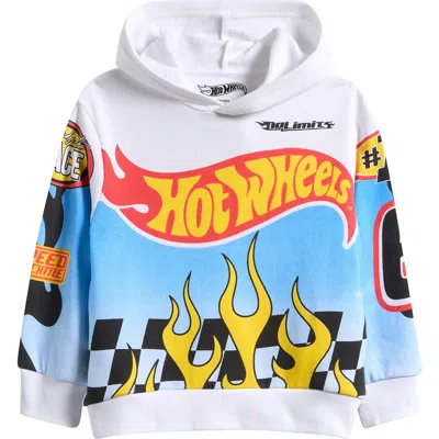 Jem Kids' Hot Wheels® Fleece Graphic Hoodie In White