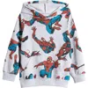 Jem Kids' Spiderman™ Graphic Hoodie In Heather Grey