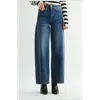 Jemina Denim High Rise Balloon Pant In Blue