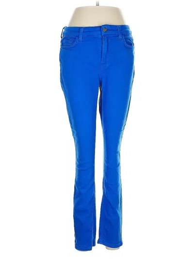 Pre-owned Jen 7 By 7 For All Mankind Jeans In Blue