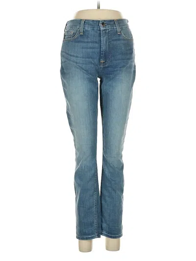 Pre-owned Jen 7 By 7 For All Mankind Jeans In Blue