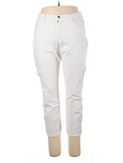 Pre-owned Jen 7 By 7 For All Mankind Jeans In White